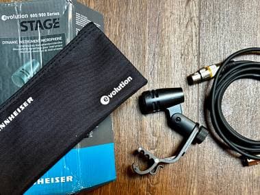 Vendo microfono Sennheiser e604
