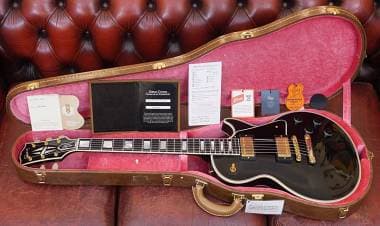Gibson Custom Shop 1957 Les Paul Custom Reissue Ebony VOS 02/09/2020