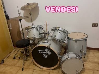 Tamburo T5 Silver Sparkle