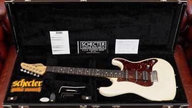Schecter Custom Shop Traditional HSS vintage white 2016