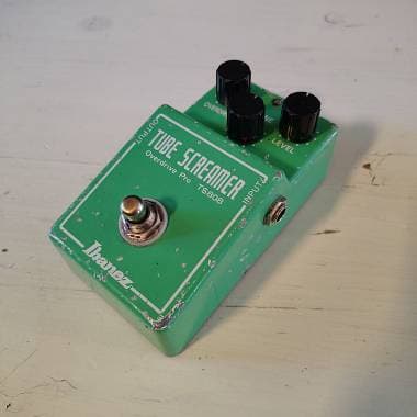 Ibanez TS808 Overdrive Pro del 2008 - Upgrade switch, adattatore incluso. TS 808