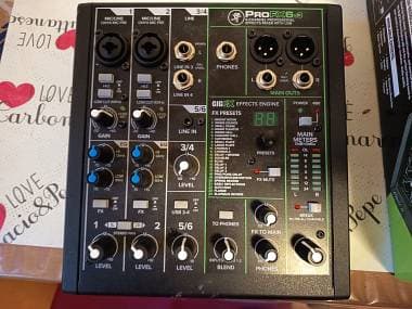 Mackie prifx6v3 mixer usb