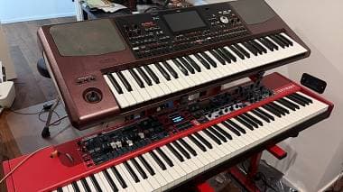 Korg PA1000 + custodia e pedale