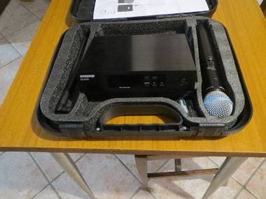 Shure qlxd beta 58a+sm58