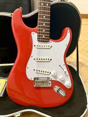 Fender Stratocaster 2009 USA Limited FSR Fiesta Red
