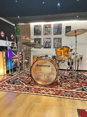 Ludwig Vistalite ProBeat Set Amber