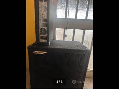 Ashdown MAG 300 evo II e cassa mag 410T deep