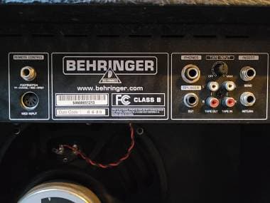Behringer v-tone GMX 112