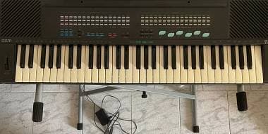Tastiera GEM con adattatore MIDI e stand