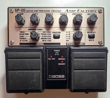 Boss GP 20 amp factory