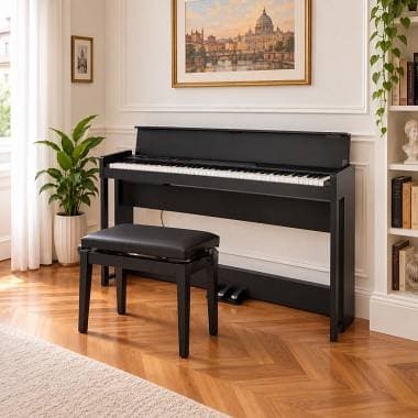 Korg C1 air black con sgabello in garanzia fino a marzo 2027