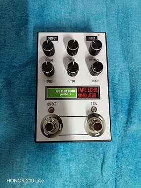 GECUSTOMPEDALS TES tape echo simulator