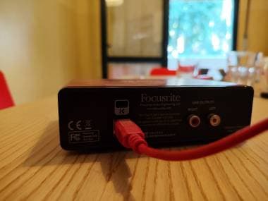 Vendo per inutilizzo Focursite Scarlet Solo