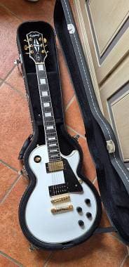 Epiphone Les Paul Custom Alpine white
