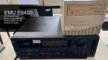 Emu E 6400 - Campionatore professionale in condizioni eccellenti