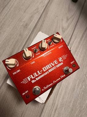 Fulltone Fulldrive custom shop 2 anniversary