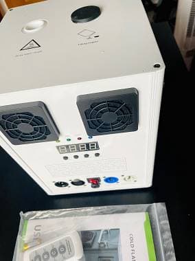 Sparkular 750W Bianco fontane fredde DMX