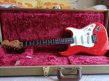 Fender Stratocaster Player 2 custodia rigida upgrade