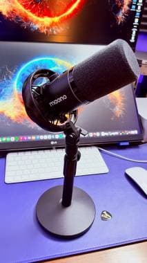 Maono PD200W - microfono per podcast Wireless/USB/XLR