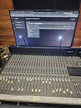 mixer behringer eurodesk 800