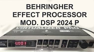Behringer DSP 2024 P PROCESSORE DI SEGNALE