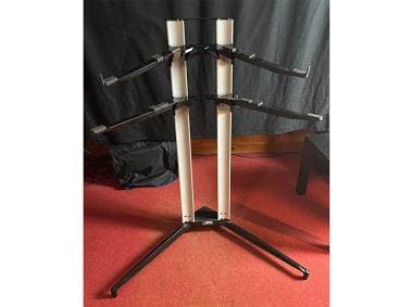 Stay Keyboard Stand Silver - Supporto per 2 tastiere