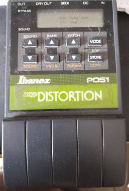 Ibanez PDS1 RARO PEDALE PERFETTAMENTE FUNZIONANTE MA CON DISPLAY DA RIPARARE 50