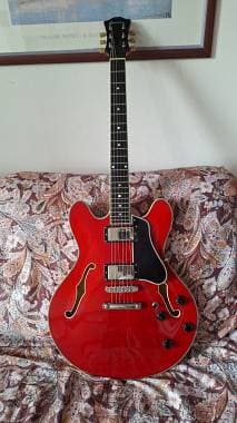 Eastman T386 Thinline - Red Condizioni eccellenti