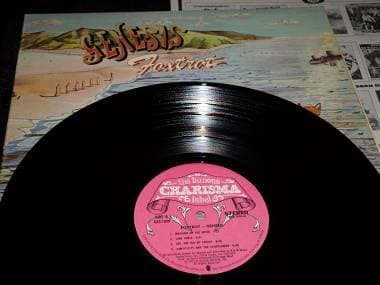 GENESIS - Foxtrot - LP / 33 rpm 1972 1° Stampa CAS 1058 Pink Scroll US Charisma