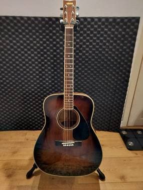 Chitarra acustica Yamaha FG 355SB con preamp B-Band A2.2 doppia sorgente