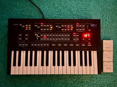Elka OMB 5 Arranger Vintage + RAM card