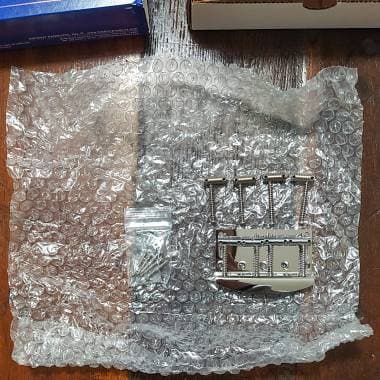Hipshot Vintage bass bridge 19mm 5C400SS-750