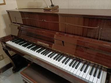 Zimmermann ottimo pianoforte verticale fine anni '70 Roma vendo per inutilizzo
