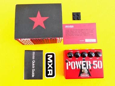 MXR TBM-1 Tom Morello Power 50 Overdrive guitar