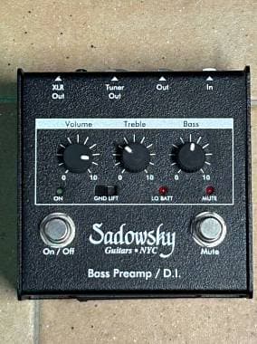Sadowsky Guitars Bass Preamp/D.I.