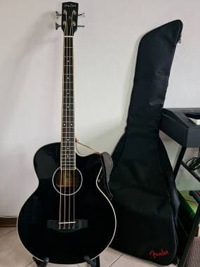 BASSO ACUSTICO HARLEY BENTON HB B30 BK, Con tracolla e custodia morbida Fender