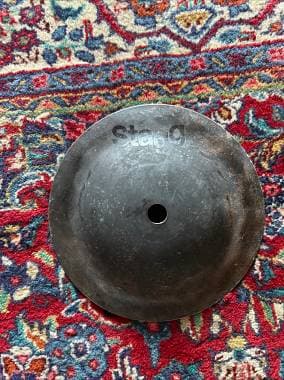 Stagg Black metal bell da 6, ice bell / splash