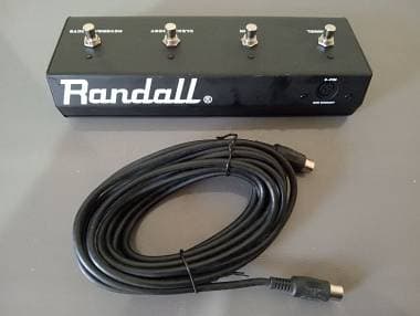 RANDALL RG75 G3 pedale e cavo mai usati ancora impacchettati
