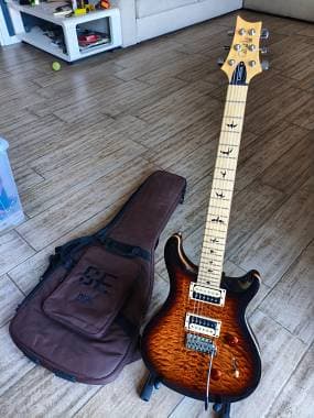 PRS Guitars SE Custom 24 Vintage Maple Limited Tobacco Sunburs