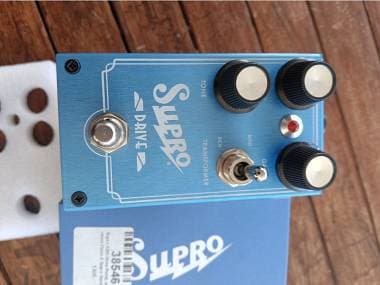 Supro drive overdrive distorse scambio permuto