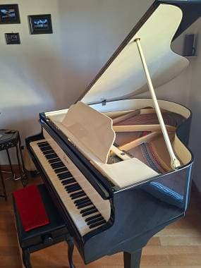 PLAIRSON  PIANOFORTE A QUARTO DI CODA