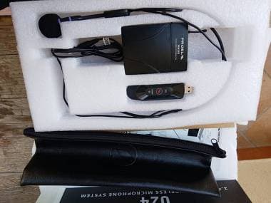PROEL U24B MICROFONO AD ARCHETTO WIRELESS CON TRASMETTITORE BODYPACK E RICEVITOR