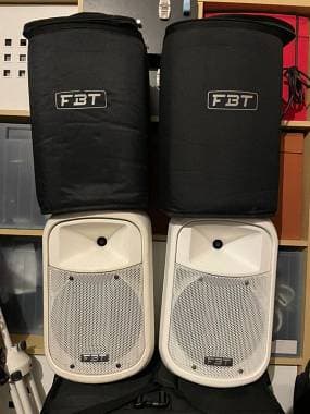 Coppia FBT J8A White + custodie originali