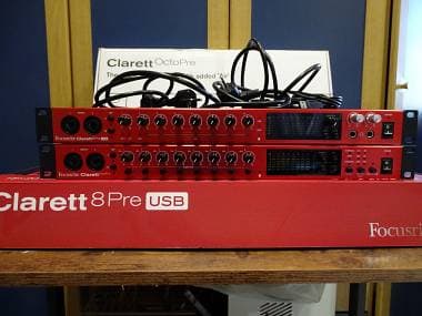 Focusrite Claret 8 Pre usb + Claret Expansion 8 pre