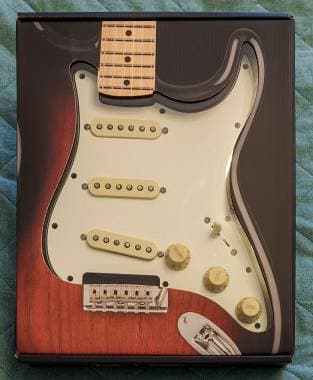 Kit Battipenna Pre-cablato Fender Stratocaster Pickup Alnico V Player II - CTS