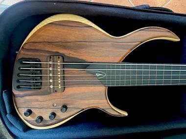 Meridian Guitars Aural II Fretless five strings
