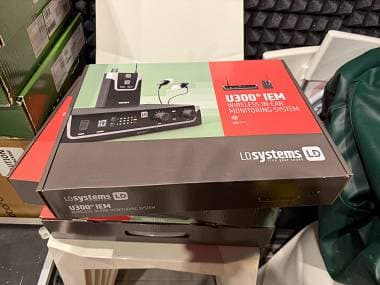 Vendo 3 sistemi wireless LD Systems U300 IEM