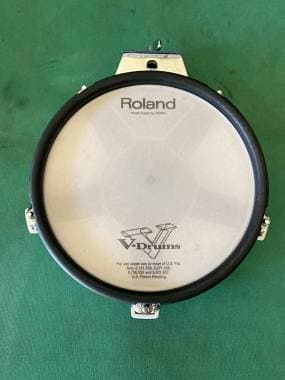 Roland PD 85 BIANCO PAD TOM/RULLANTE DOPPIO TRIGGER CON PELLE MESH 8