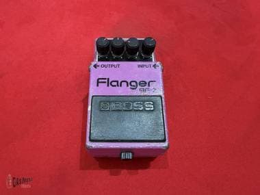 Boss BF-2 Flanger Black Label Made in Japan 1982