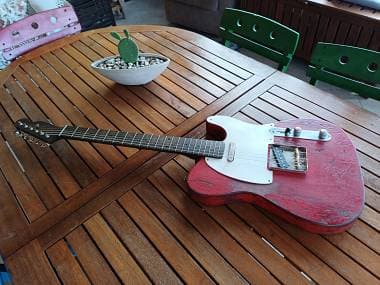 All Parts Telecaster heavy relic raw made in Japan